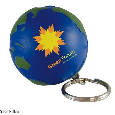 Picture of STRESS GLOBE KEYRING *