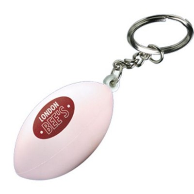 Picture of STRESS RUGBY BALL KEYRING.