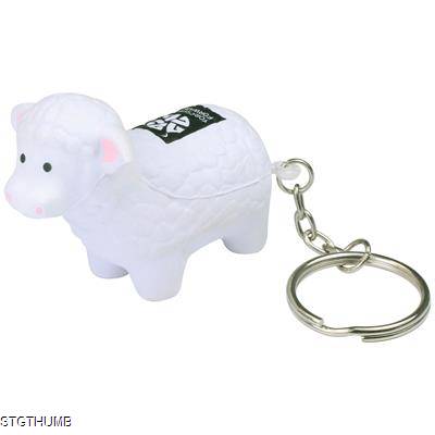 Picture of STRESS SHEEP KEYRING.