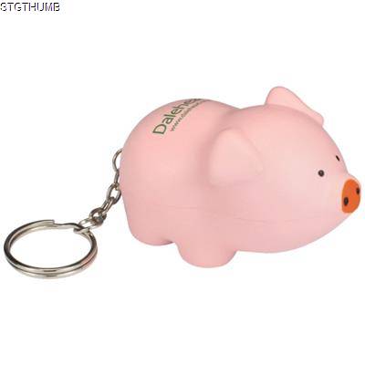 Picture of STRESS PIG KEYRING *