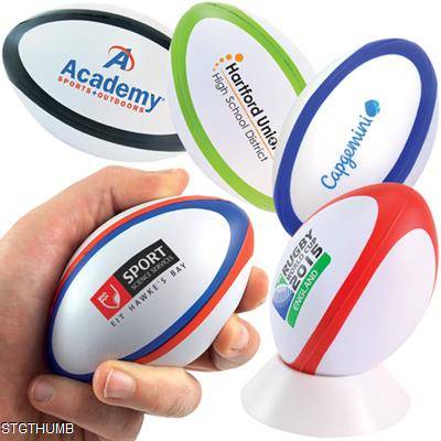 Picture of STRESS DUAL COLOUR RUGBY BALL *