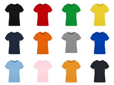 Picture of LADIES COLOUR T-SHIRT SEIYO.