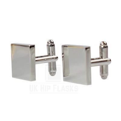 Picture of SQUARE CUFF LINKS in Silver