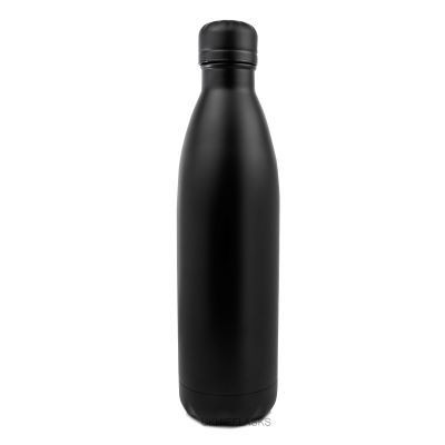 Picture of THERMAL INSULATED DRINK BOTTLE - 750ML in Black.