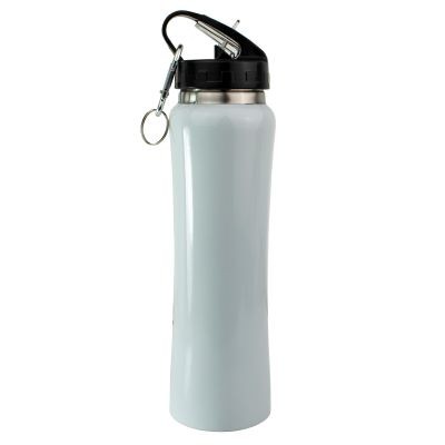 Picture of PALE GREY THERMAL INSULATED SPORTS STYLE 600ML BOTTLE.