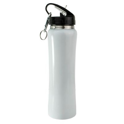 Picture of WHITE THERMAL INSULATED SPORTS STYLE 600ML BOTTLE