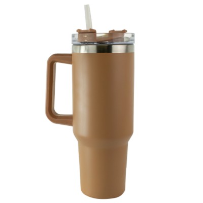 Picture of 40oz THERMAL TUMBLER - LIGHT BROWN.