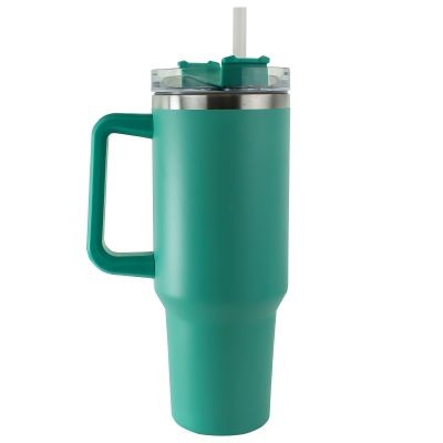 Picture of 40oz THERMAL TUMBLER - AQUA GREEN.