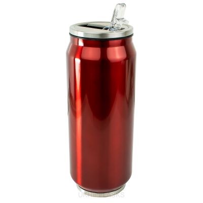 Picture of CAN STYLE BOTTLE/TUMBLER in Red for Hot & Cold Drinks