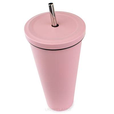 Picture of LARGE THERMAL INSULATED 750ML PINK  TUMBLER.