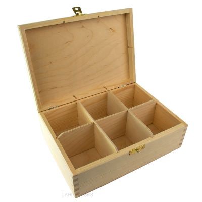 Picture of WOOD BOX with Compartments.