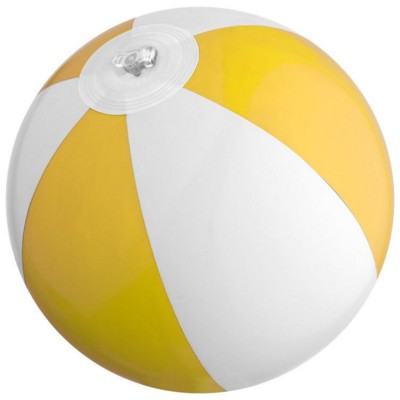 yellow beach ball