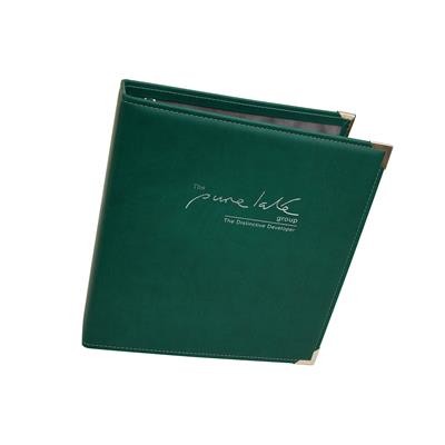 Picture of A4 FAUX LEATHER RING BINDER.