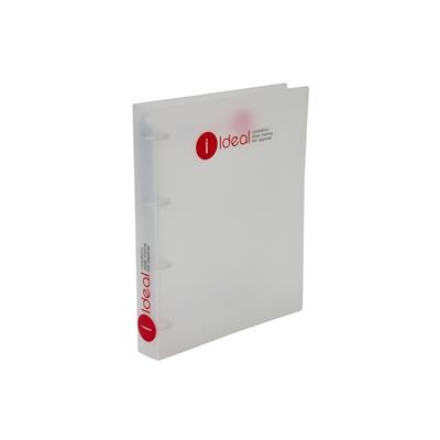 Picture of A4 FROSTED POLYPROPYLENE RING BINDER.