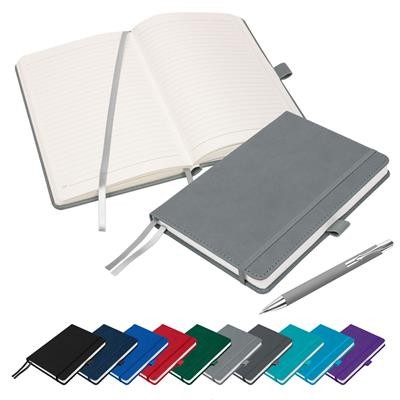 Picture of MORETTI A5 NOTE BOOK in Pale Grey