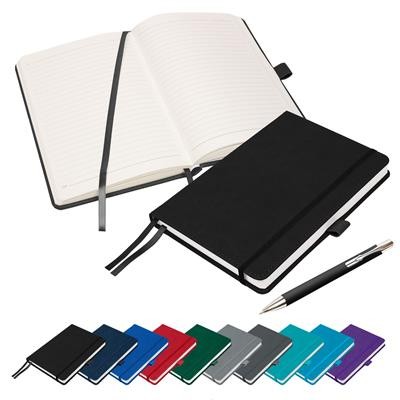 Picture of MORETTI A5 NOTE BOOK in Black.