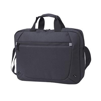 Picture of MARSIELLE MESSENGER LAPTOP BAG in Black.