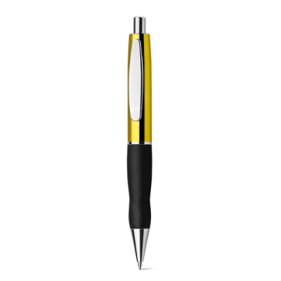 Picture of THICK BALL PEN with Metallic Finish in Yellow