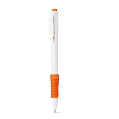 Picture of DENT BALL PEN in Orange.