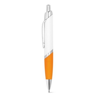 Picture of DIGIT FLAT BALL PEN with Metal Clip in Orange