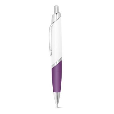 Picture of DIGIT FLAT BALL PEN with Metal Clip in Purple