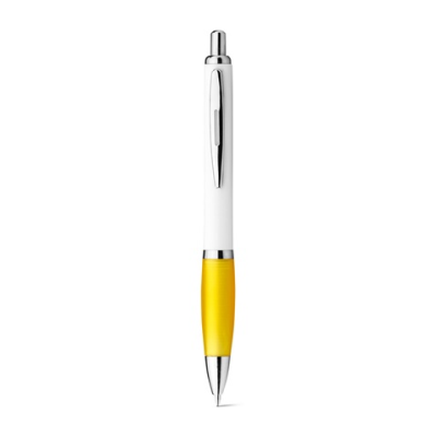 Picture of DIGIT BALL PEN with Metal Clip in Yellow