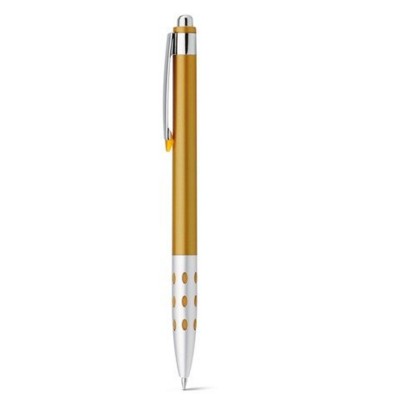 Picture of NADIA METALIC BALL PEN in Dark Yellow.