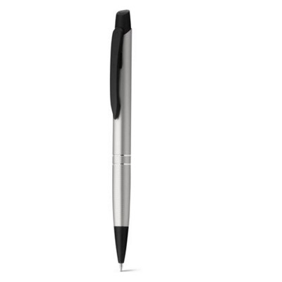 Picture of MARIETA DARK BALL PEN in Satin Silver