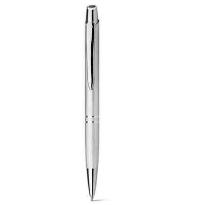 Picture of MARIETA BRUSH BALL PEN in Satin Silver