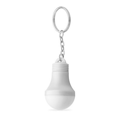 Picture of GLOAMIN KEYRING with LED in White.