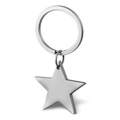 Picture of STELLAR KEYRING in Satin Silver