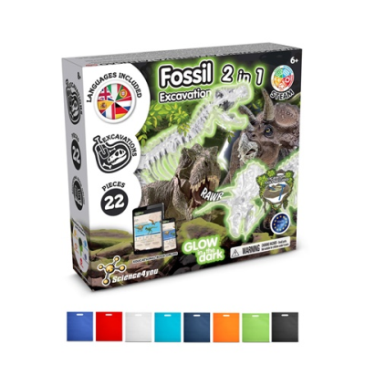 Picture of 2 in 1 Fossil Excavation Kit Iv.