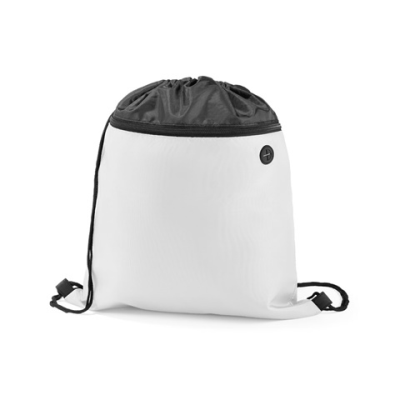 Picture of CARNABY DRAWSTRING BAG in White