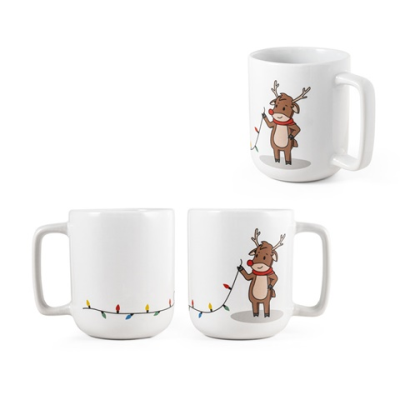 Picture of REINDEER CHRISTMAS CERAMIC MUG