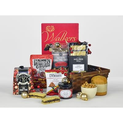 Picture of CHRISTMAS MISTLETOE HAMPER FOC FULL COLOUR GIFT CARD.