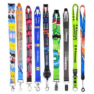 Picture of DYE SUBLIMATED FULL COLOUR LANYARD.