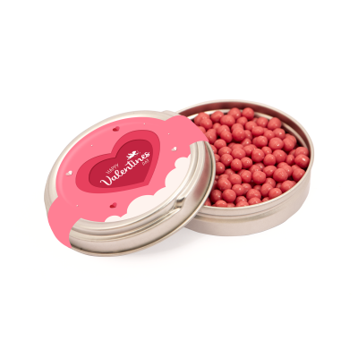 Picture of VALENTINES - CAVIAR TIN - RUBY CHOCOLATE PEARLS