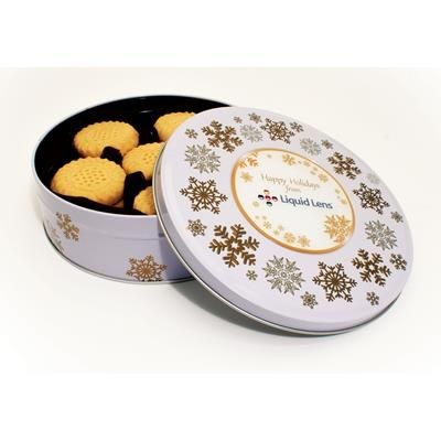 Picture of WINTER COLLECTION 24 ALL BUTTER SHORTBREAD BISCUIT SHARE TIN