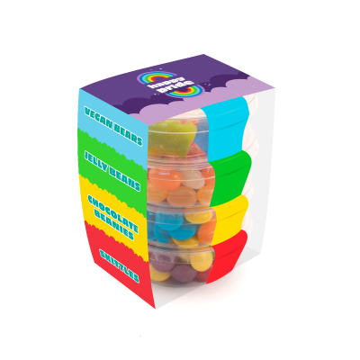 Picture of PRIDE - ECO POT STACKERS - SWEETS MIX.