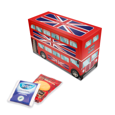 Picture of ECO RANGE - ECO BUS BOX - TEA & BISCUIT.