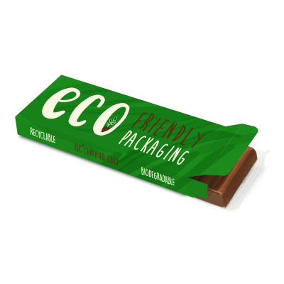 Picture of ECO RANGE - ECO 12 BATON BAR BOX - MILK CHOCOLATE - 41% COCOA.