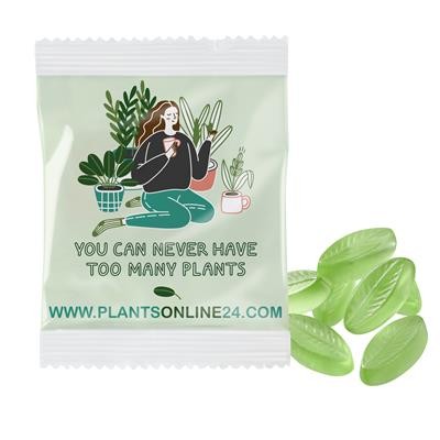 Picture of FRUIT GUM CUSTOMISED 20 G in a Compostable Bag.