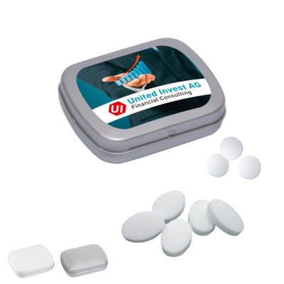 Picture of MINI TIN with Hinged Lid with Peppermint Pastilles