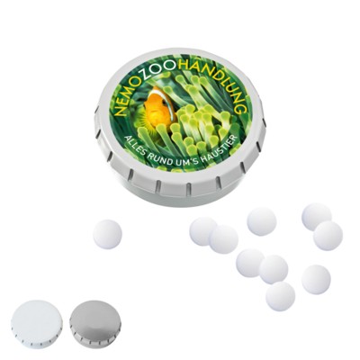 Picture of SUPER MINI CLIC CLAC TIN with Peppermint Pastilles, 20g