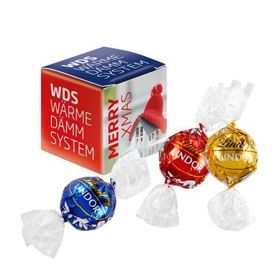 Picture of MINI PROMO-CUBE with Lindt Lindor Truffles Mix