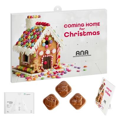 Picture of CLASSIC CHOCOLATE TABLE & WALL ADVENT CALENDAR BUSINESS