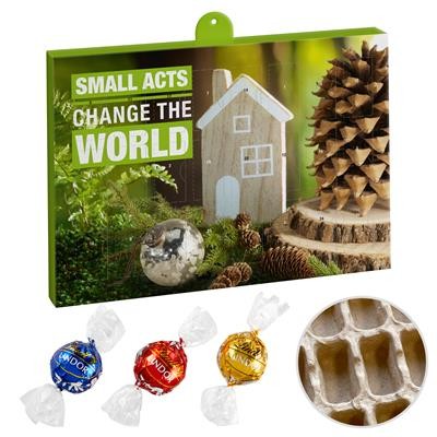 Picture of PREMIUM GIFT ADVENT CALENDAR ECO BUSINESS with Lindt Lindor Truffles Mix