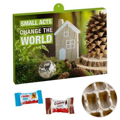 Picture of PREMIUM GIFT ADVENT CALENDAR ECO BUSINESS with Kinder Minis