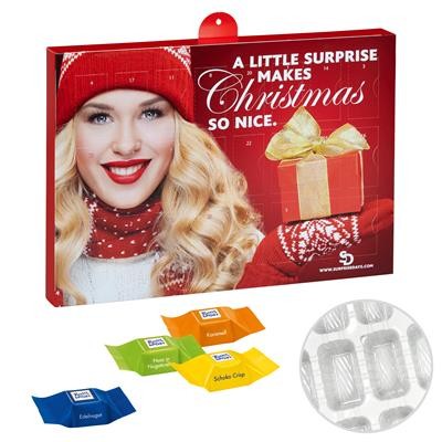 Picture of PREMIUM GIFT ADVENT CALENDAR BUSINESS with Ritter Sports Choco Cubes