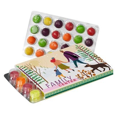 Picture of PROMO SLIPCASE FOR WORLDS SMALLEST ADVENT CALENDAR with Pulmoll Pastilles